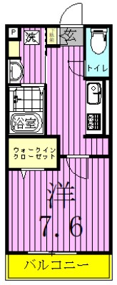 フェリーチェおおたかの森Ⅱ 103号室 間取り