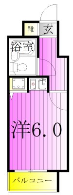 ライオンズマンション北綾瀬第２   間取り図