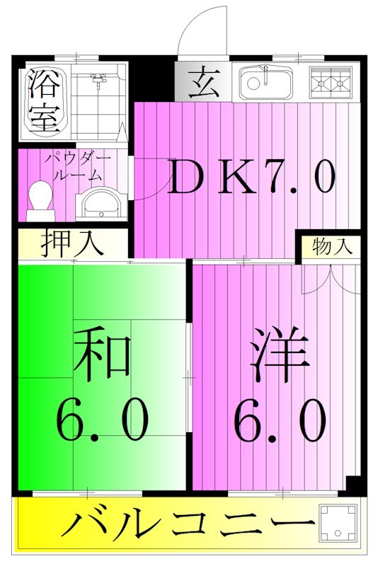 PLAISIR 間取り図