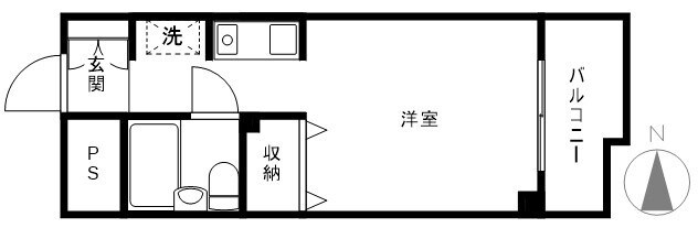 マーキュリー兼六 間取り図