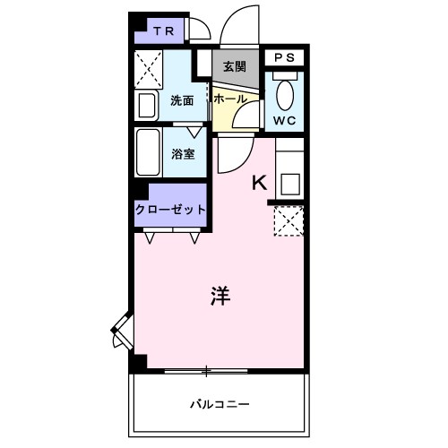 ヴァンテ　コリーヌ南流山 210号室 間取り