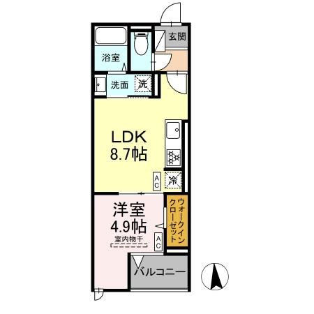 セレスティア六町Ⅱ  間取り図