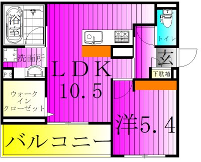 スリーレイヤー柏の葉(Three　Lyaer柏の葉) 301号室 間取り
