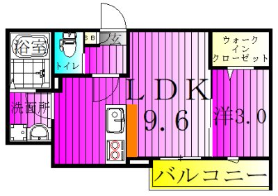 KEIAI RESIDENCE 豊四季 102号室 間取り