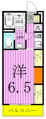 リブリ・メゾンエイト 間取り図