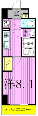 ガーデンブルグ 間取り図
