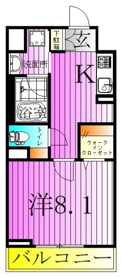 Espoir(エスポワール) 間取り図