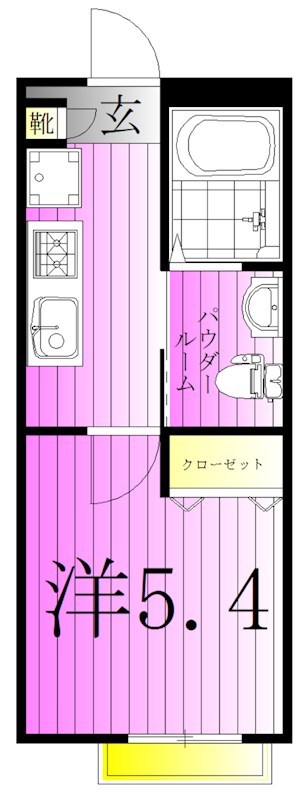 パーセ吉田 間取り図