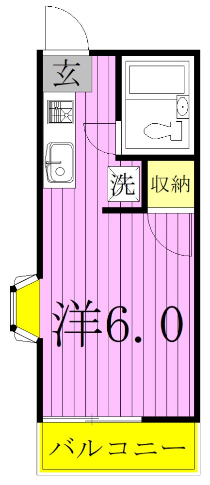 ボヌール北綾瀬 間取り図
