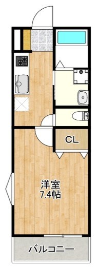 Maison Claire南柏 301号室 間取り