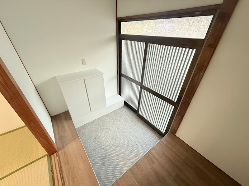 千住柳町貸家 玄関