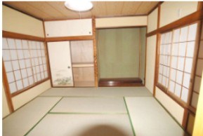 千住柳町貸家 リビング