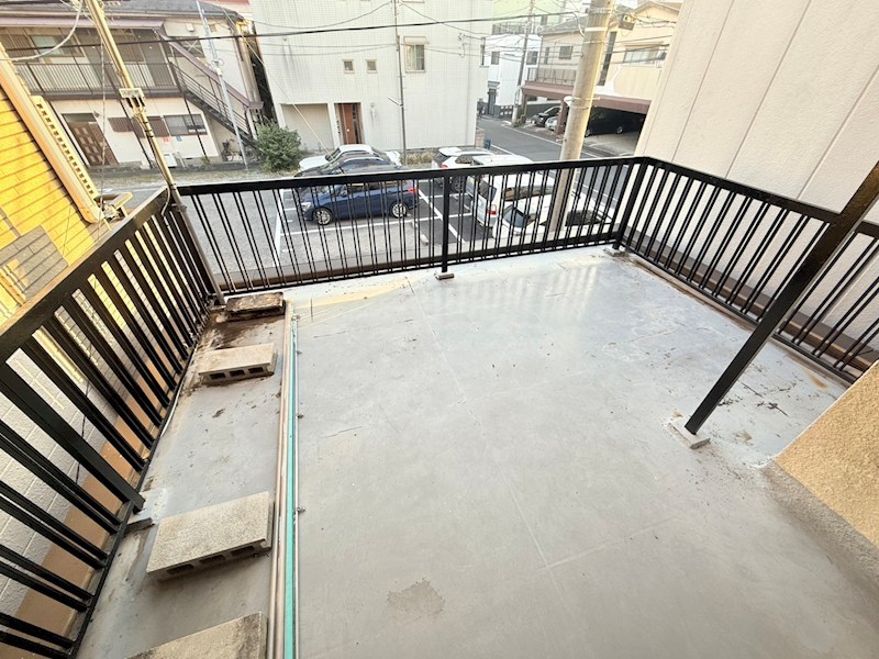 千住柳町貸家 ベランダ