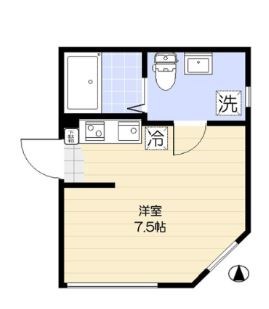 ユニヴェール西新井 間取り図
