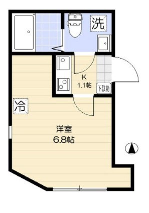 ユニヴェール西新井 間取り図