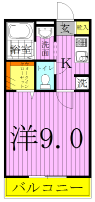 サンシャインヒルズ  間取り