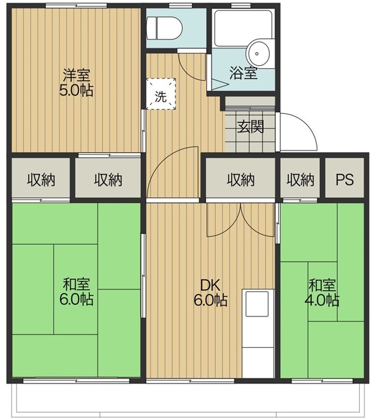 堀之内コート 間取り図