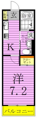 Ｃａｓａ　Ｖｅｒｄｅ 間取り図