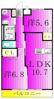 Ｄimoa court（ディモアコート） 201号室 間取り