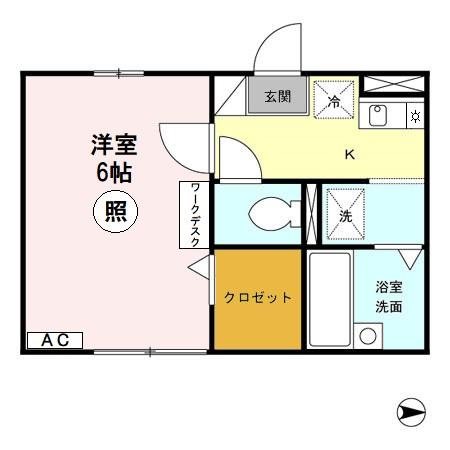 サニーコート野尻 間取り図