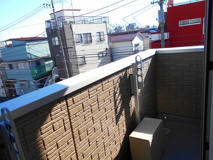 クレシア  ベランダ