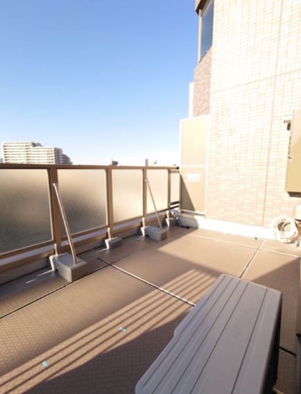 ルーブル五反野弐番館 ベランダ