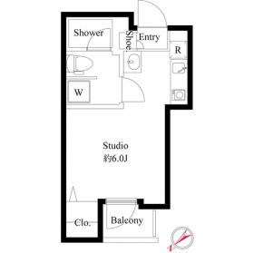 セレブラーレ町屋 間取り図