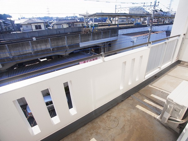 コーポレート新柏駅前1号棟 ベランダ