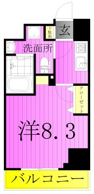 アーバンパーク綾瀬Ⅲ 間取り図