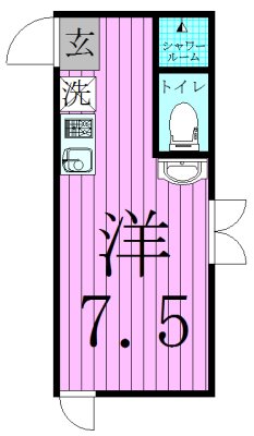 ＶＡＲＹ&amp;rsquo;ｓ北千住 間取り図