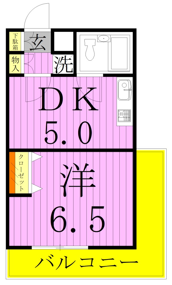 ウィンベルデュエット北綾瀬第８ 間取り図