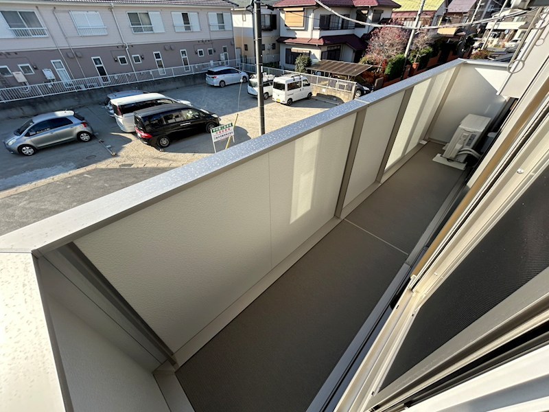 ミルヴィラージュ ベランダ