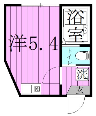 リオン六町  間取り図