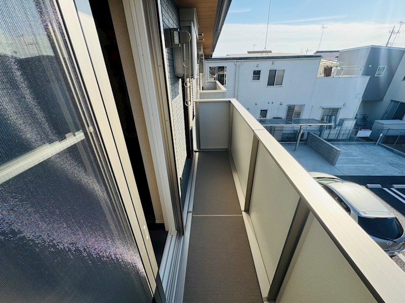 ミルヴィラージュ ベランダ