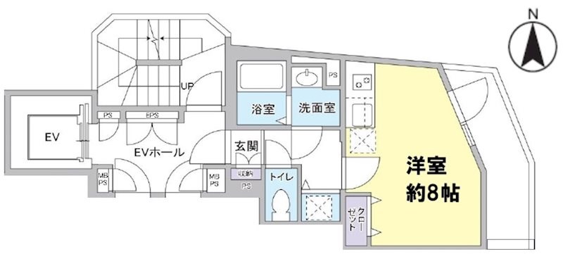 Liberte町屋 間取り図