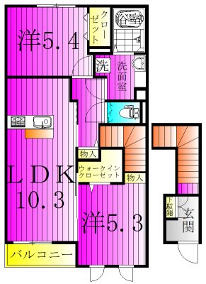 スカイヒル 間取り
