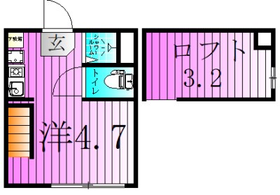 ハーモニーテラス東綾瀬 間取り図