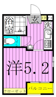 グランクオール西綾瀬2丁目 間取り図