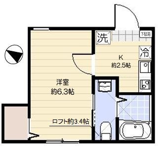シトラスハウス金町 間取り図