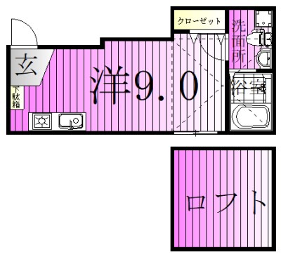 ＦＥＲＩＯ綾瀬イーストコート  間取り図