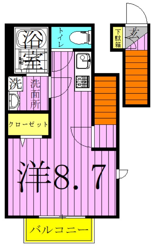 Ａ　ｇａｒｄｅｎ 間取り図