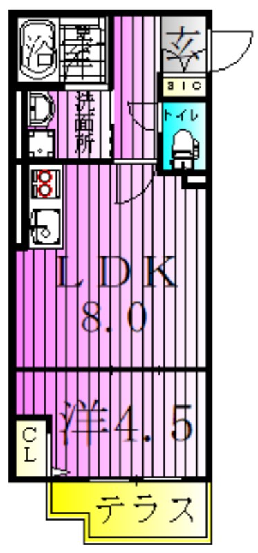 Tre　Court　Kitasenju 間取り図