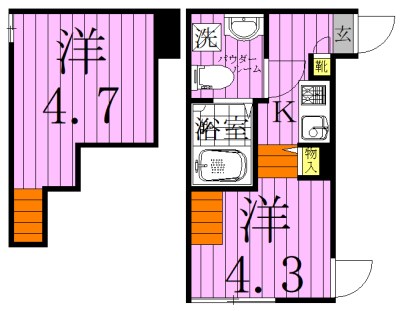 ハーモニーテラス足立 間取り図