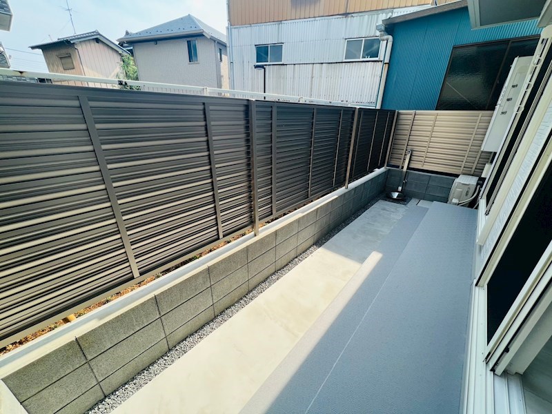 ドゥ・ブランシュ ベランダ