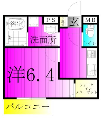 （仮称）ジーメゾン我孫子台田 203号室 間取り