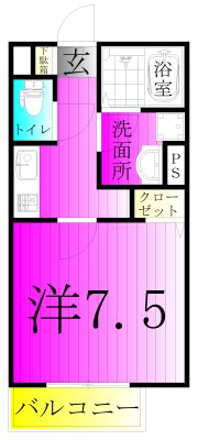 （仮称）ジーメゾン我孫子台田 301号室 間取り