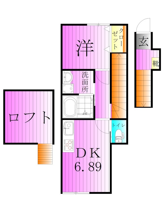 ｃａｓａ　ｂｏｎｈｅｕｒ 間取り図