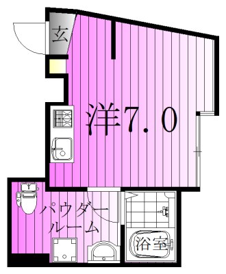 ハナテラス竹ノ塚 間取り図