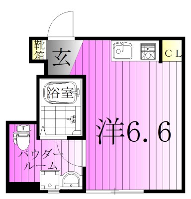 ハナテラス竹ノ塚 間取り図