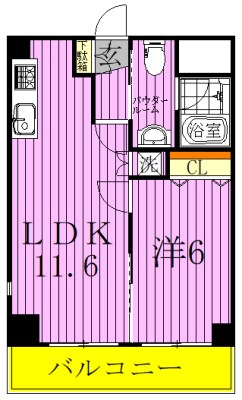 八潮ＰＡＲＫ　ＳＱＵＡＲＥ 間取り図